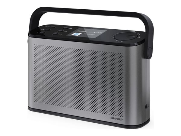 Sharp Osaka DR-P540 - Bærbar DAB-radio - uten operativsystem - stormgrå