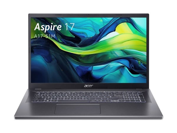 Acer Aspire 17 A17-51M 17,3" Intel Core 5-120U, 16GB, 512GB, Windows 11 Home