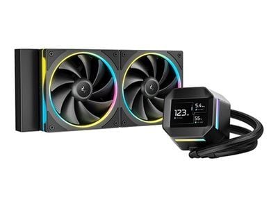 Deepcool LM240 - Væskekjølesystem for prosessor - Radiatorstørrelse: 240 mm - (for: LGA1700, LGA1200, LGA1151, LGA1150, LGA1155, LGA1851, AM5, AM4)...