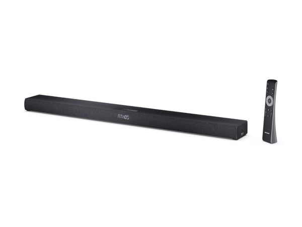 Sharp HT-SBW320 - Lydplankesystem - for TV - 2,1 kanaler - trådløs - Bluetooth - matt svart (grillfarge - matt svart)