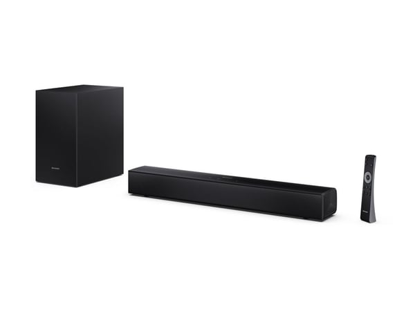 Sharp HT-SBW121 Soundbar langattomalla subwooferilla musta (HT-SBW121)