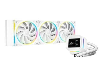 Deepcool LM360 WH - Kylsystem med vätska till processorn - Elementstorlek: 360 mm - (för: LGA1851, LGA1700, LGA1200, LGA1151, LGA1150, LGA1155, AM4...