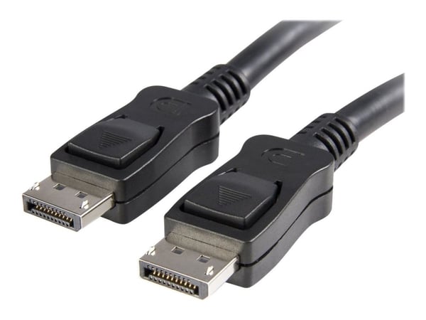 TECHly - Bildskärms/ljudkabel - DisplayPort (hane) till DisplayPort (hane) - DisplayPort 1.3 - 50 cm - formpressad, stöd för 4K - svart