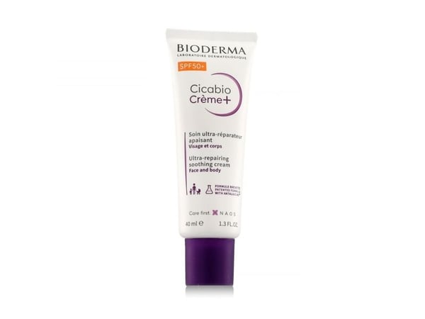 Bioderma Bioderma Cicabio Creme+ Creme beroligende og gjenoppbyggende SPF 50+, 40 ml