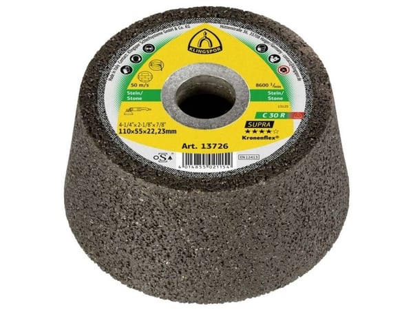 Klingspor 13726 Kvernkanne C 30 R Supra Diameter: 11 cm 6 stk