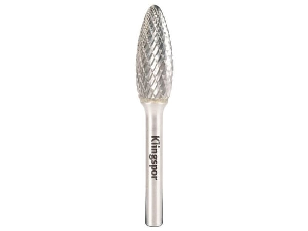 Klingspor 297074 fresestift - lengde 65 mm - mål: Ø 9,6 mm skaftdiameter 6 mm