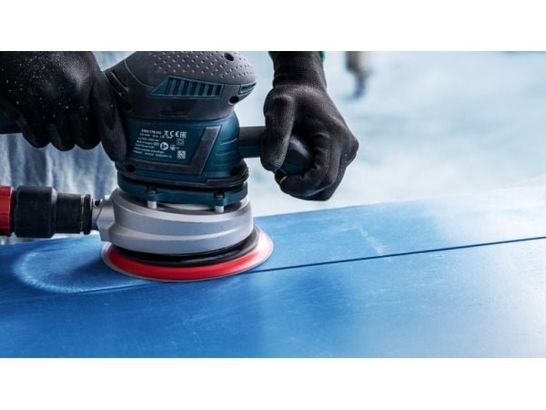 Bosch C470, Slipeskive, Maling, Tre, Gult, Rund, 22,5 cm, 22,5 cm