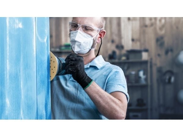 Bosch C470, Slipeskive, Maling, Tre, Gult, Rund, 22,5 cm, 22,5 cm