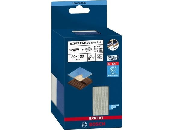 Bosch SLIBENETSÆT M480 80X133MM 6 DELE EXP