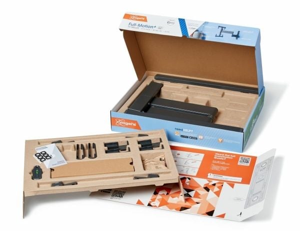Vogel''s TVM 3643, 165,1 cm (65"), 200 x 200 mm, 400 x 400 mm, 0 - 20°, 180°, Sort