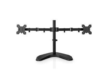 Nedis - Monteringssett (skjermmontering) - full bevegelse - for 2 LCD/plasma-paneler - metall, ABS-plast - svart - skjermstørrelse: 15"-32" - skriv...