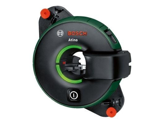 Bosch Atino, 1,7 m, 270°, 630 - 650 nm (< 10 mW), Linjevater, Svart, Grønn, Batteri