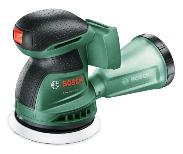 Bosch EasyOrbit 18V-10, Epäkeskohiomakone, musta, Vihreä, 10000 OPM, 23000 OPM, 1 mm, 5,5 m/s ²