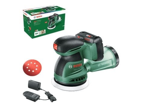 Bosch EasyOrbit 18V-10, Eksentersliper, Svart, Grønn, 10000 OPM, 23000 OPM, 1 mm, 5,5 m/s²