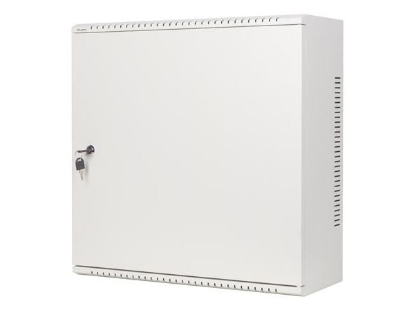Lanberg WAF1 Series - Skap - 540 x 200, low profile, assembled - veggmonterbar - grå, RAL 7035 - 6U - 19"