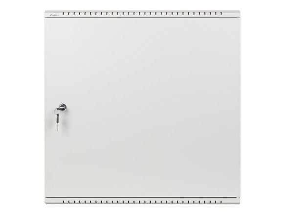 Lanberg WAF1 Series - Skap - 540 x 200, low profile, assembled - veggmonterbar - grå, RAL 7035 - 6U - 19"