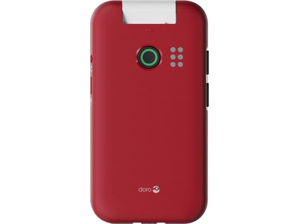 Doro Leva E30, Simpukka, Yksittäinen SIM, 7,11 cm (2.8"), 0,3 MP, 1150 mAh, Punainen, Valkoinen