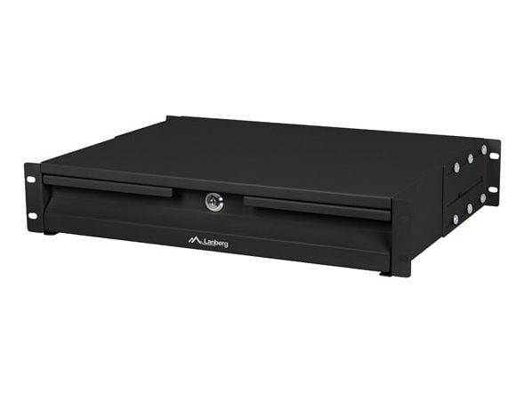 Lanberg - Rackskuff - 483 x 360 mm - svart, RAL 9004 - 2U - 19"