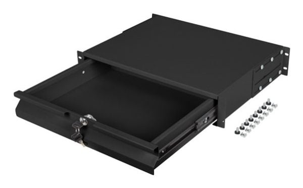Lanberg - Rackskuff - 483 x 360 mm - svart, RAL 9004 - 2U - 19"