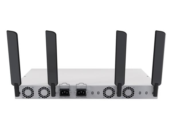 MikroTik CRS418-8P-8G-2S+5axQ2axQ-RM - Switch - L3 - Styrt - 16 x Gigabit Ethernet + 2 x 10 Gigabit SFP+ (opplenke) - stasjonær, rackmonterbar - PoE