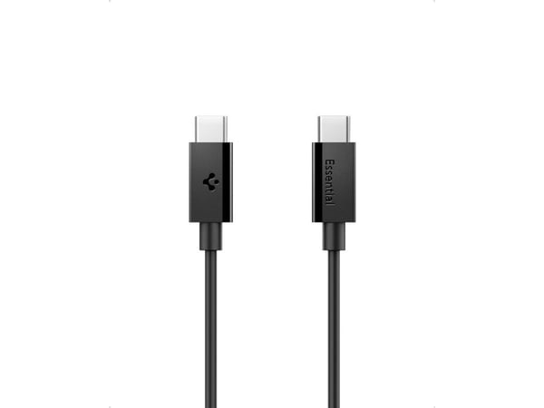 Spigen EB6020CC Essential USB-C til USB-C-kabel 60W 200 cm svart