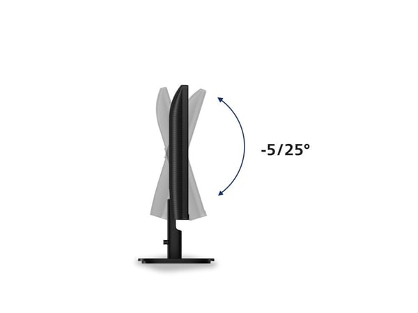 Philips 24B2N2200 - 2000 Series - LED-skjerm - 24" (23.8" synlig) - 1920 x 1080 Full HD (1080p) @ 120 Hz - IPS - 1500:1 - HDMI, VGA, DisplayPort - ...