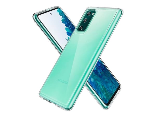 Spigen Ultra Hybrid - Baksidedeksel for mobiltelefon - polykarbonat, termoplast-polyuretan (TPU) - krystallklar - for Samsung Galaxy S20 FE, S20 FE 5G