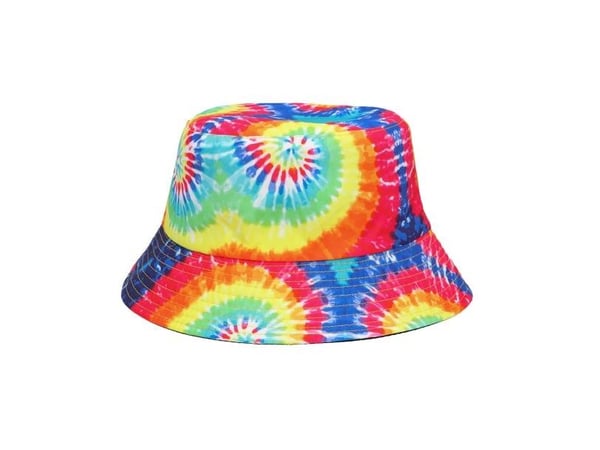 Tie dye bucket hat