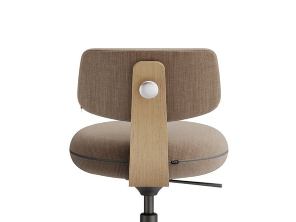 Kontorstol Savo 360H fodring Oak