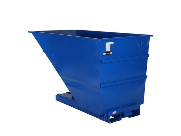 Tipcontainer Light 1600 l 600 kg blå