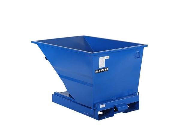 Tipcontainer Light 300 l 600 kg blå