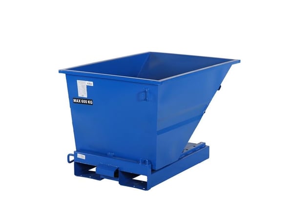 Tipcontainer Light 300 l 600 kg blå