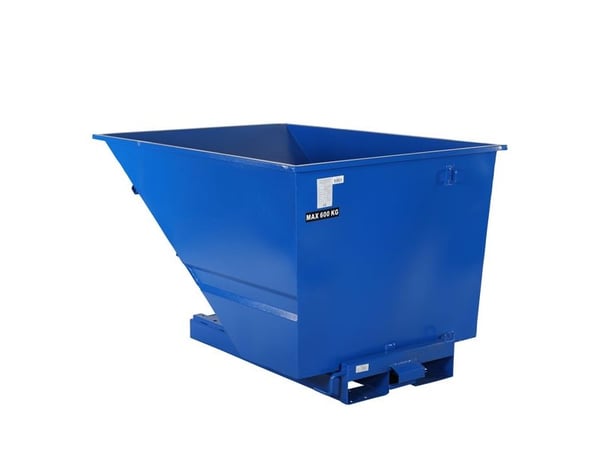 Tipcontainer Light 1100 l 600 kg blå