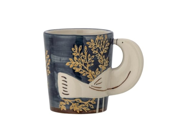 BLOOMINGVILLE Hezha Cup, blå, stengods