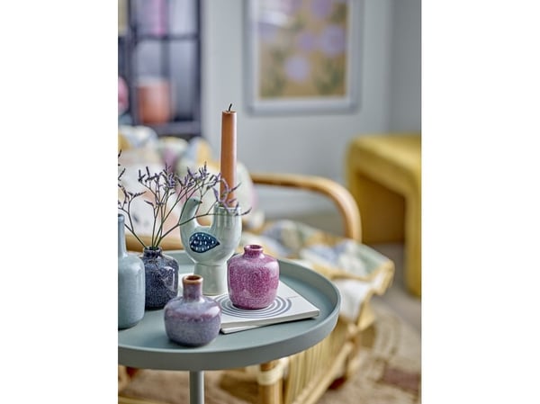 BLOOMINGVILLE Maien vase flerfarget steingods