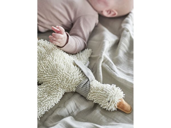 BLOOMINGVILLE MINI Gaspard bamse, hvit, polyester
