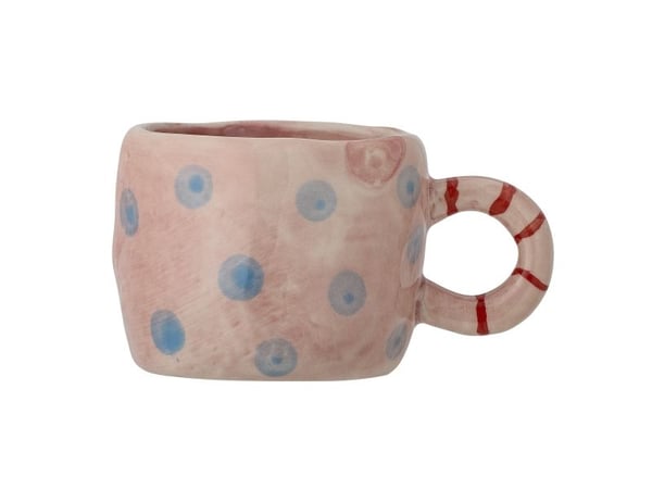 Bloomingville Mini Nini-kopp, rosa, steintøy