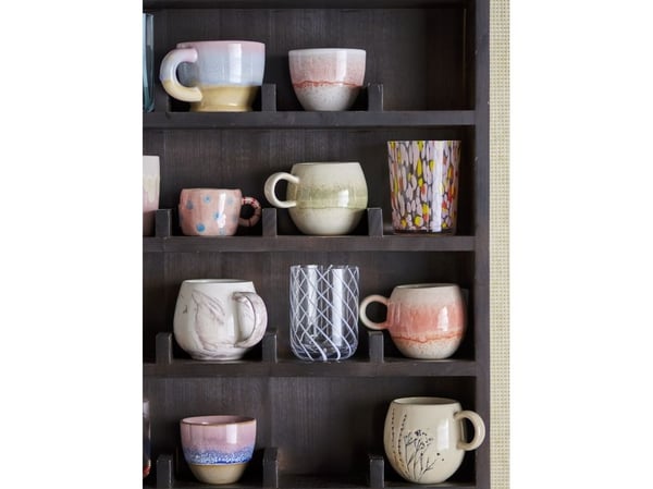Nini Cup, rosa, stengods