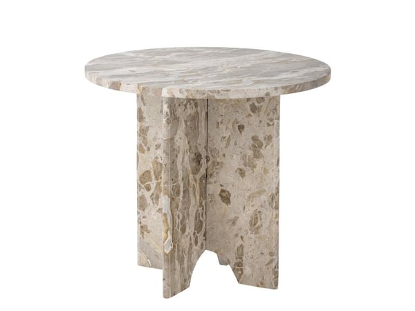 BLOOMINGVILLE Jasmia sidobord - brun - marmor