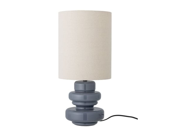 Fabiola Bordslampa, Blå, Glas