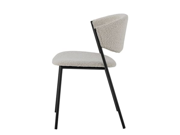 BLOOMINGVILLE Marlo spisestuestol, hvit, polyester