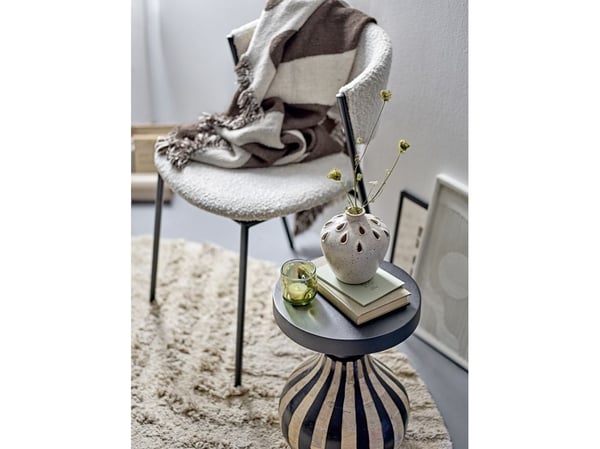 BLOOMINGVILLE Marlo spisestuestol, hvit, polyester
