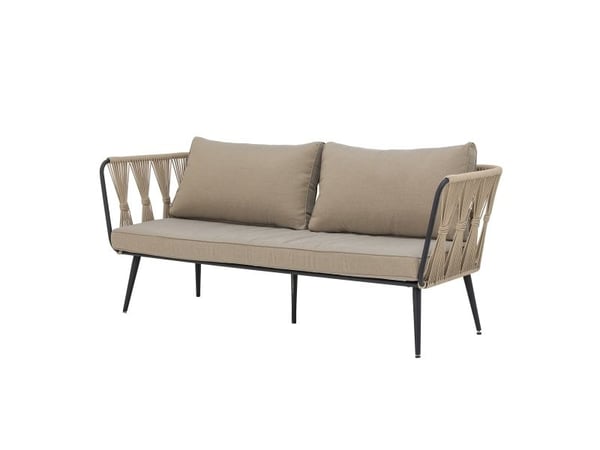 BLOOMINGVILLE pavone sofa, Brun, metall