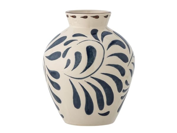 BLOOMINGVILLE Heikki vase, blå, steingods