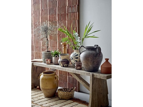 BLOOMINGVILLE Heikki vase, blå, steingods