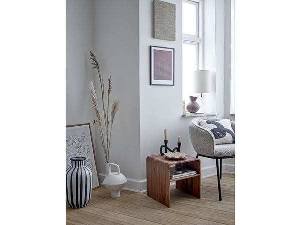 BLOOMINGVILLE Cortone spisestol grå polyester