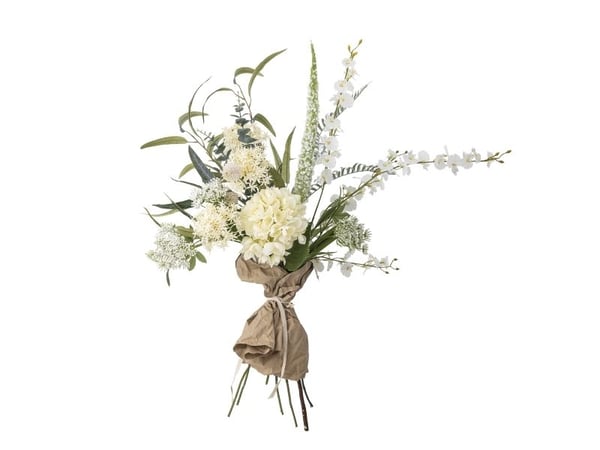 Bloomingville blomsteroppsats Symphonie Bouquet Hvit 5711173334995