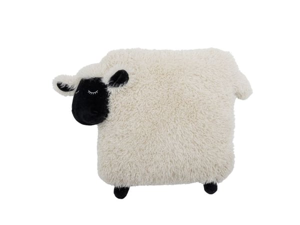 Bloomingville MINI Dolly bamse, hvit, polyester