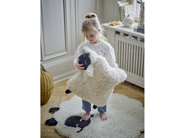 Bloomingville MINI Dolly bamse, hvit, polyester