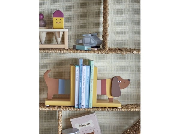 BLOOMINGVILLE MINI Charlie bokstøtte, flerfarget, FSC®100%, MDF